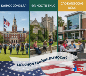 Lựa chọn trường du học Mỹ