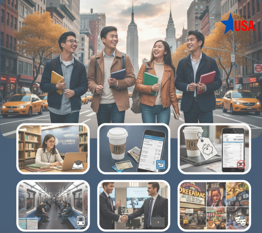 CUỘC SỐNG DU HỌC SINH Ở MỸ TẠI NEWYORK 