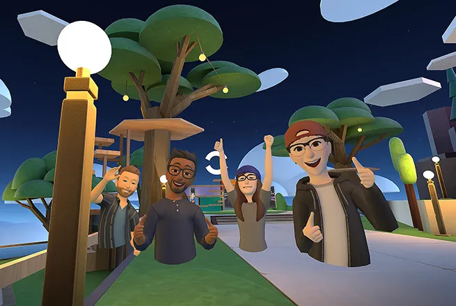 Không gian xã hội ảo trong Horizon Worlds