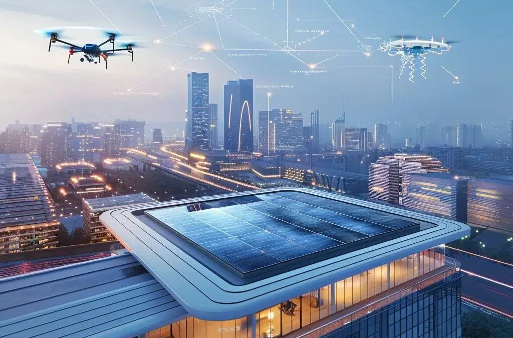 Cách mạng hóa ngành lợp mái thương mại bằng IoT và AI